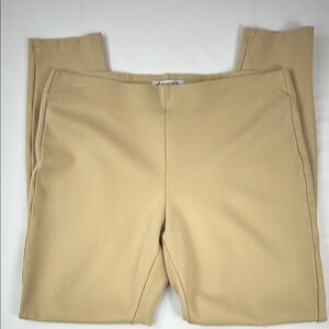 Nanette Nanette Lepore Light Beige Chinos with Straight Leg Design Size M